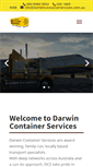 Mobile Screenshot of darwincontainerservices.com.au